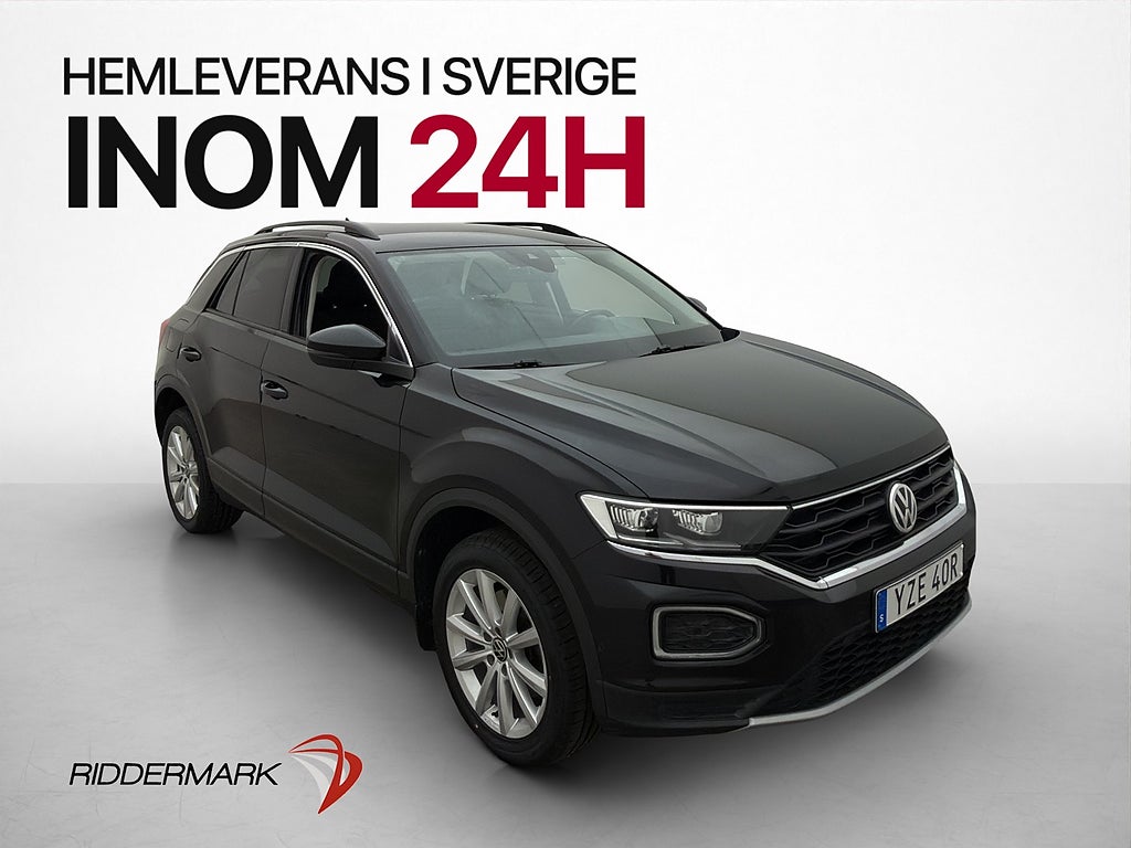 Volkswagen T-Roc 1.5 TSI P-Värm Cockpit Sensorer CarPlay