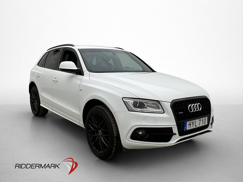 Audi Q5 2.0 TDI Quattro S-Line P-Sensorer Halvskinn Dragkrok