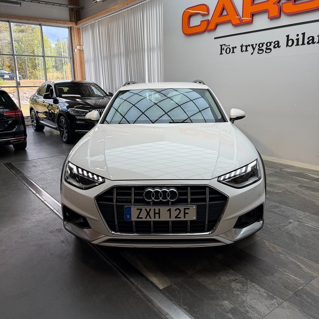 Audi A4 Allroad Q 40 TDI Aut B&O Adpt.Farthållare Dragrok Navi Värmar