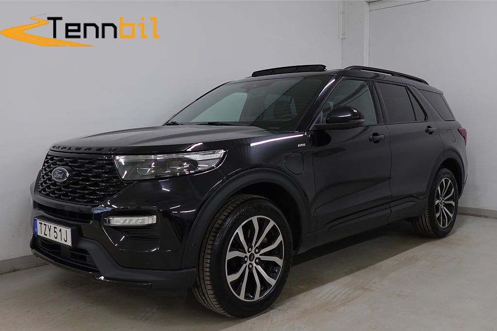 Ford Explorer 7-Sits Plug-In MOMS ST-Line Pano Drag B&O 360° 457hk