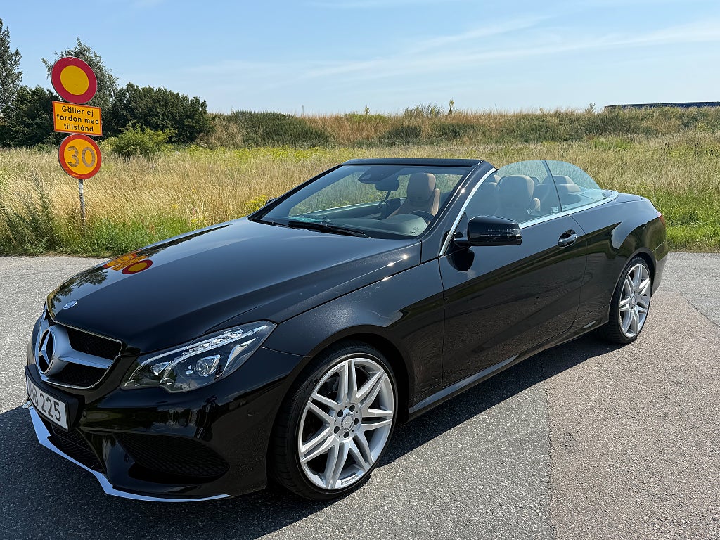 Mercedes-Benz E 300 Cabriolet AMG sport, endast  7790 mil