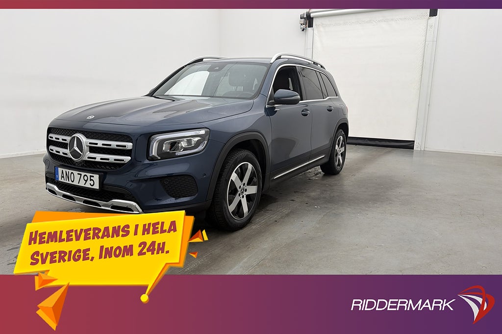 Mercedes-Benz GLB 200 163hk 7-Sits Kamera Navi Keyless Drag