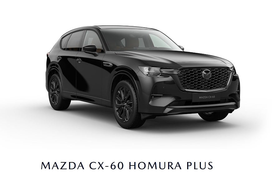 Mazda CX-60 PHEV 4WD /Homura Plus/ Glastak/ Brun Nappaklädsel