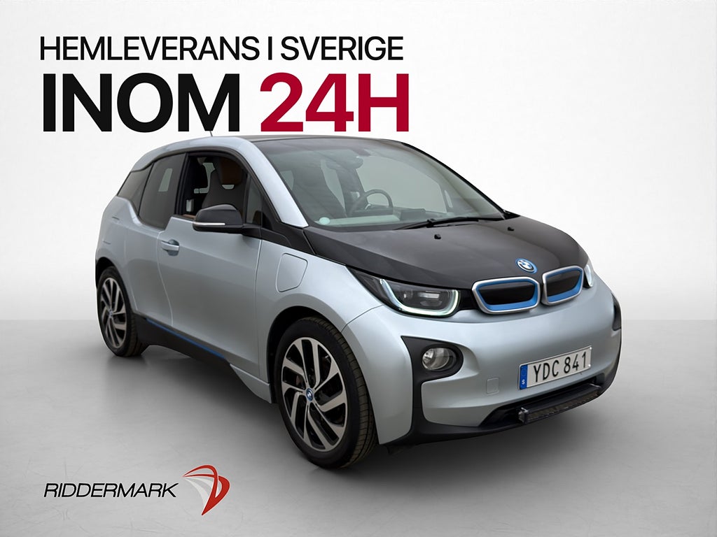BMW i3 60 Ah REX Comfort Advanced H/K Navi Halvskinn