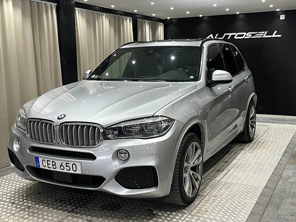 BMW X5 xDrive40d 7-Seater M-Sport Pano Fullutrustad Nyservad