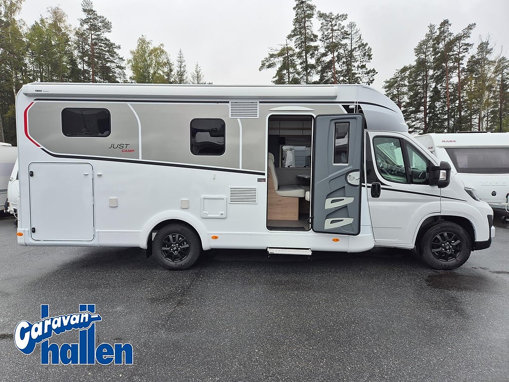 Dethleffs Just Camp Active T 7052 EB (2års garanti/Elektrisk taksäng /Bädd