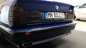 BMW M5 har rullat 18 310 mil. 
