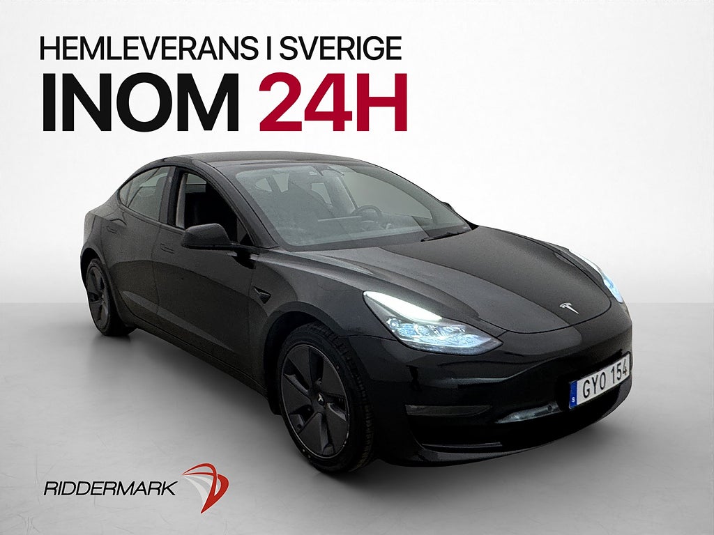 Tesla Model 3 Long Range AWD Autopilot Panorama Svensksåld