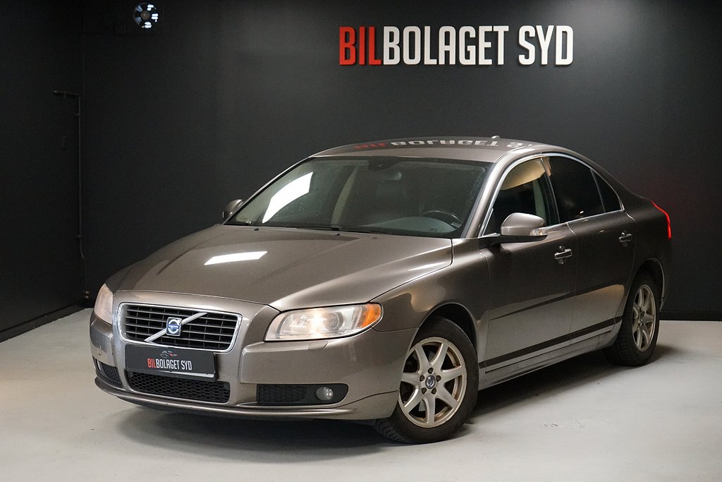 Volvo S80 D5 185HK//Automat//Momentum//Helskinn//Drag//