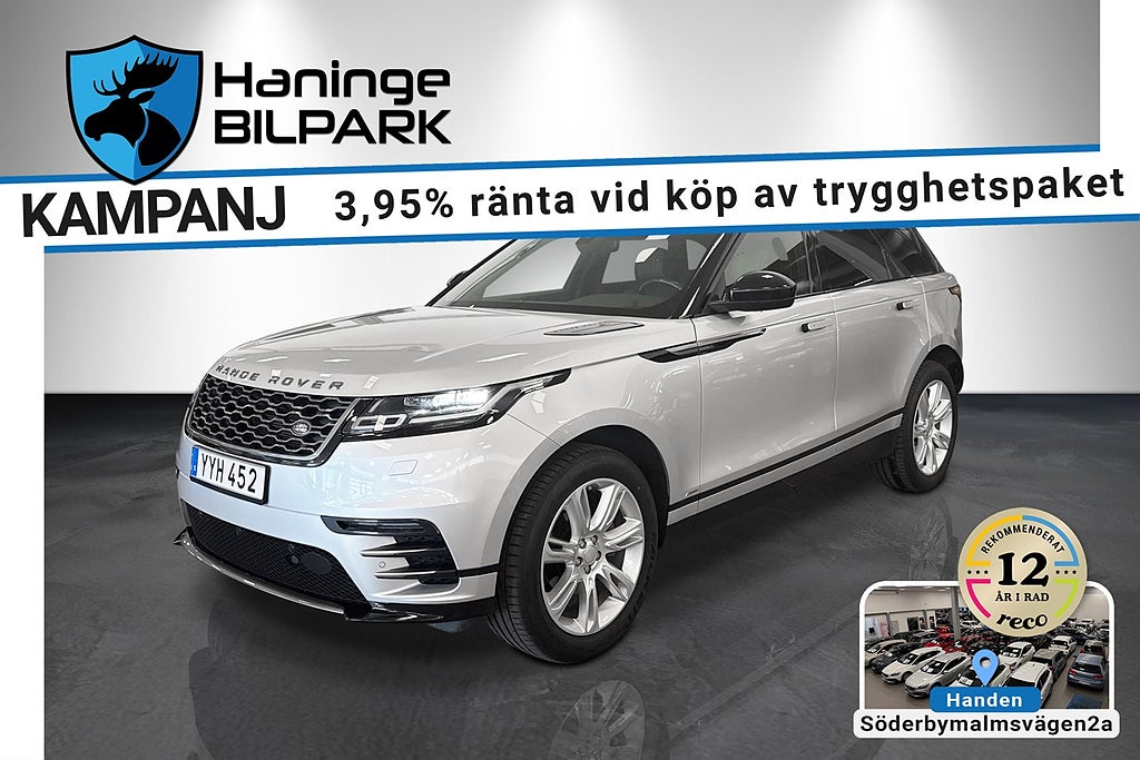 Land Rover Range Rover Velar P250 S AWD R-Dynamic Nav Värmare/SUPERDEAL 3,95%