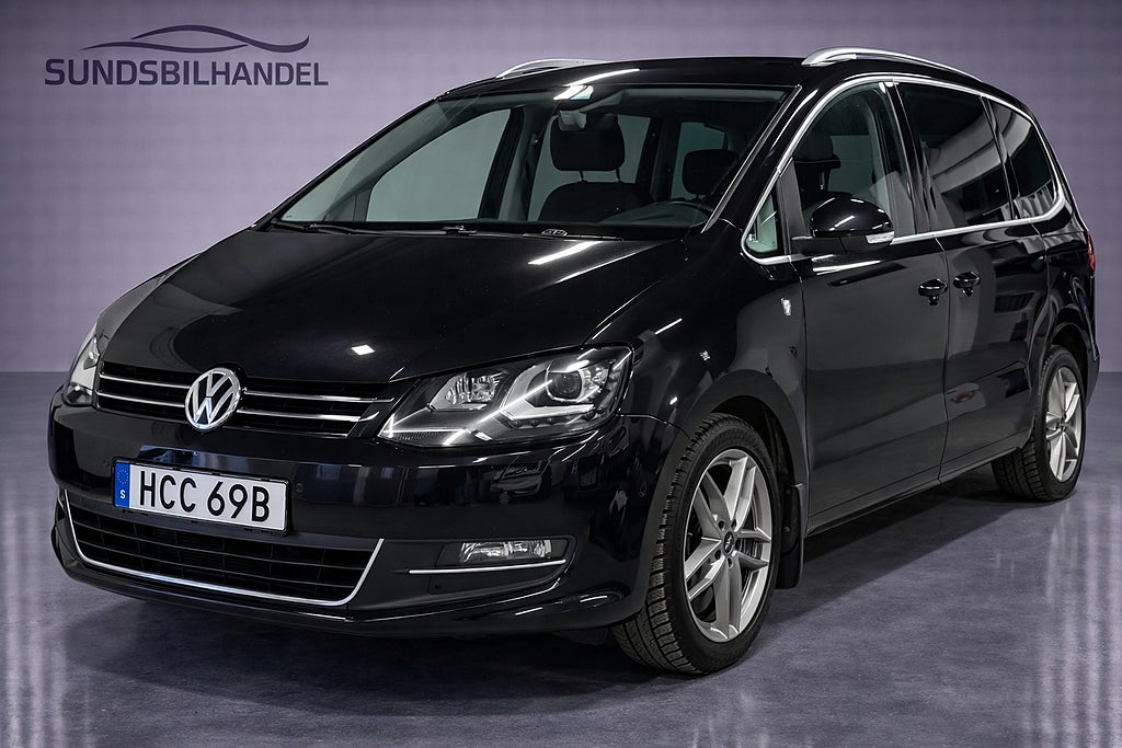 Volkswagen Sharan 7-sits 2.0 TDI 4Motion GT NAVI KAMERA VÄRMARE DRAG
