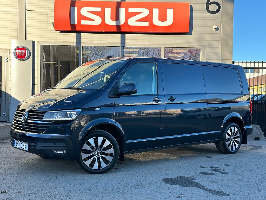 Volkswagen Transporter 2.0 TDI DUBBLA SKJUT | VÄRMARE | NYSERVAD
