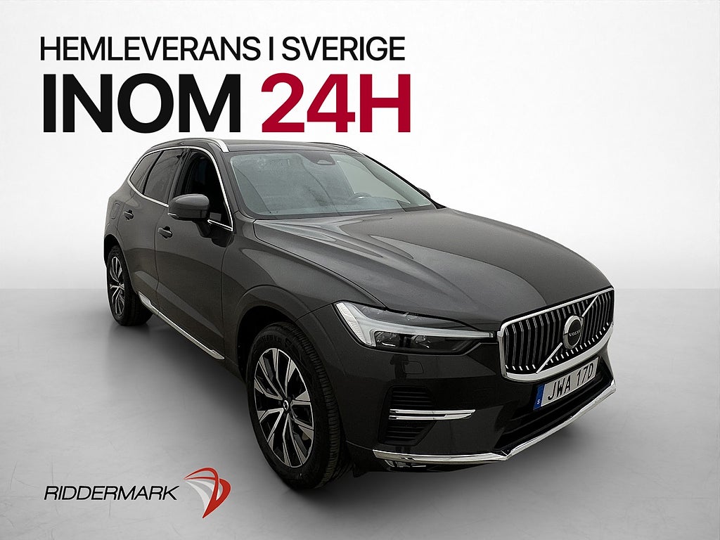 Volvo XC60 B4 AWD 197hk Plus Skinn Kamera Värmare CarPlay