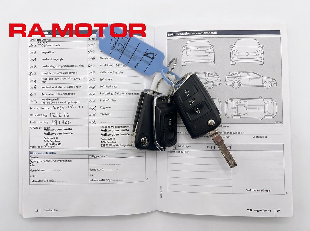 Volkswagen Golf I  2.0 TDI 150hk DSG R-Line| D-värm |Drag | Backkamera |