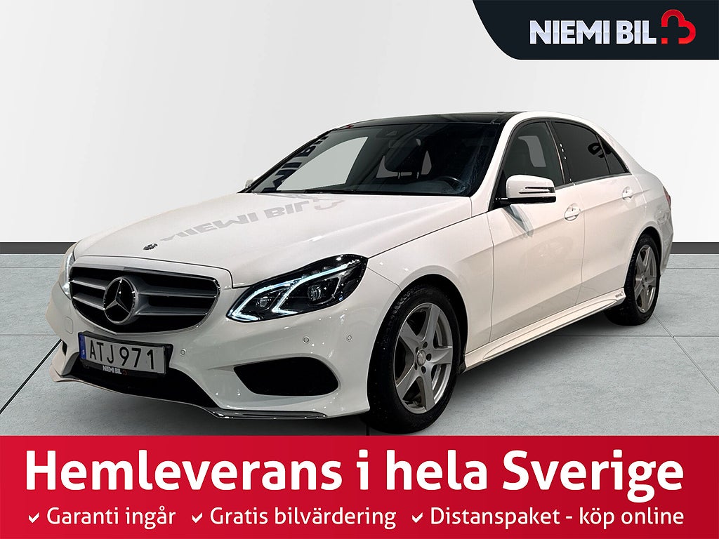 Mercedes-Benz E 250 4M 7G Plus AMG Sport Avantgarde Drag Dvärm Pano SoV