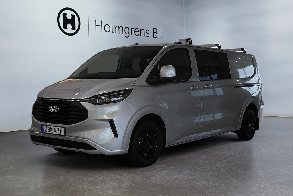 Ford transit-custom Dubbelhytt i Skåp Limited 320l LWB 2.0l 170 hk | 