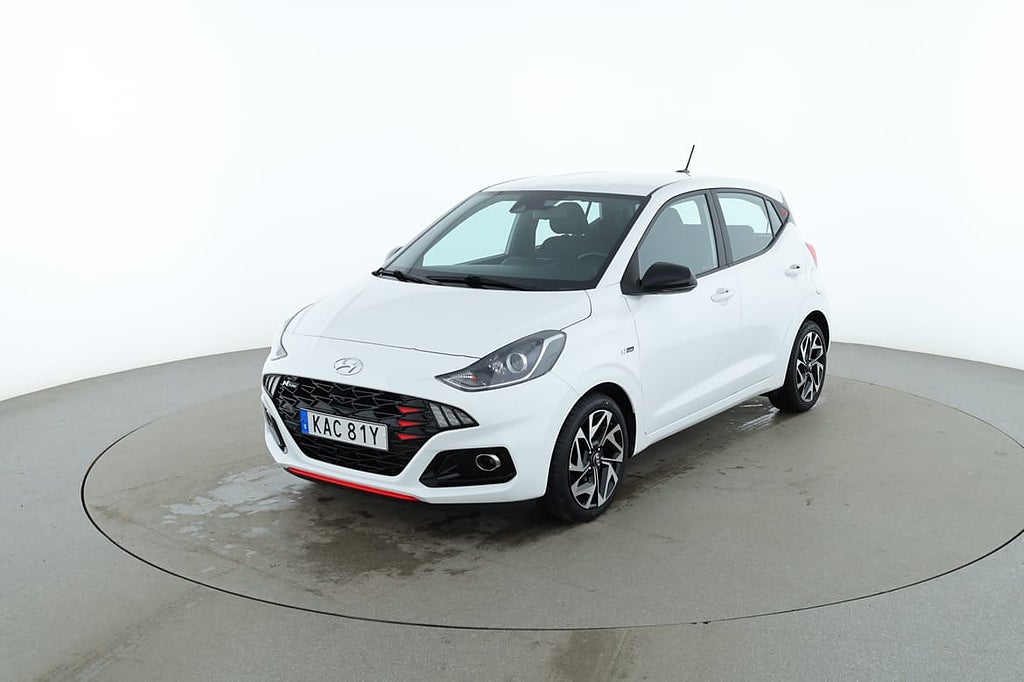 Hyundai i10 1.0 TGDI N Line / CarPlay, Rattvärme
