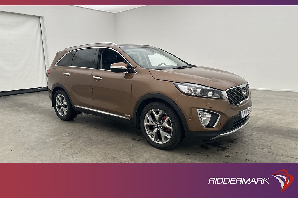 Kia Sorento CRDi AWD 200hk Business 7-Sits Pano Kamera Skinn