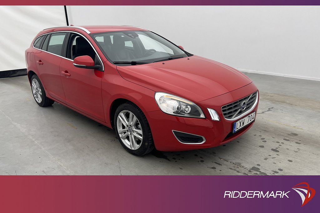 Volvo V60 T3 150hk Summum Skinn Sensorer Elstol Kamrem Bytt