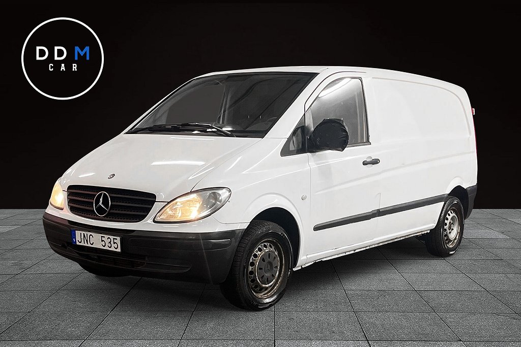 Mercedes-Benz Vito 109 CDI 95HK 3-SITS NY BESIKTNING KAMKEDJA