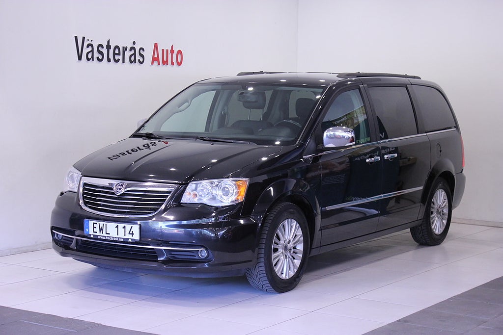 Lancia Voyager 3.6 Automat Ny Besikt V6 VVT LX 7-Sits Navi skinn 283hk