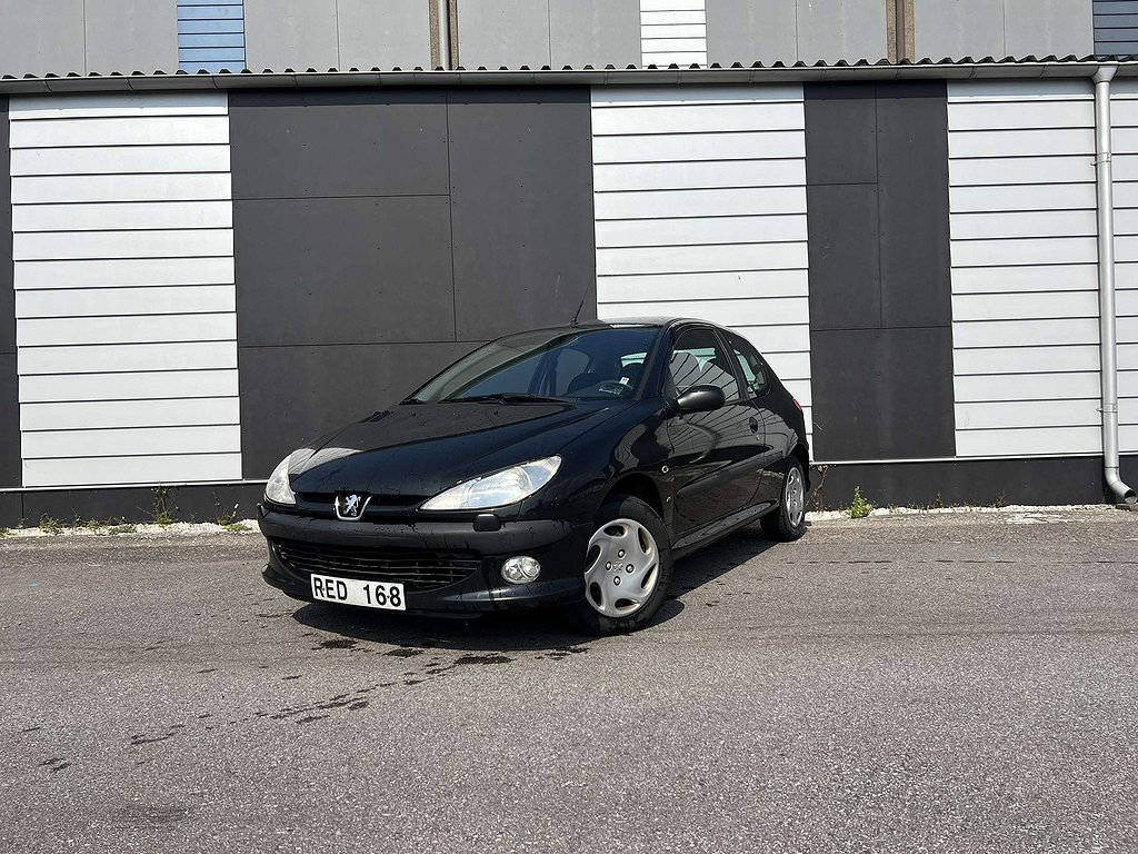 Peugeot 206 3-dörrar 1.6 XS Nybesiktigad Dragkrok