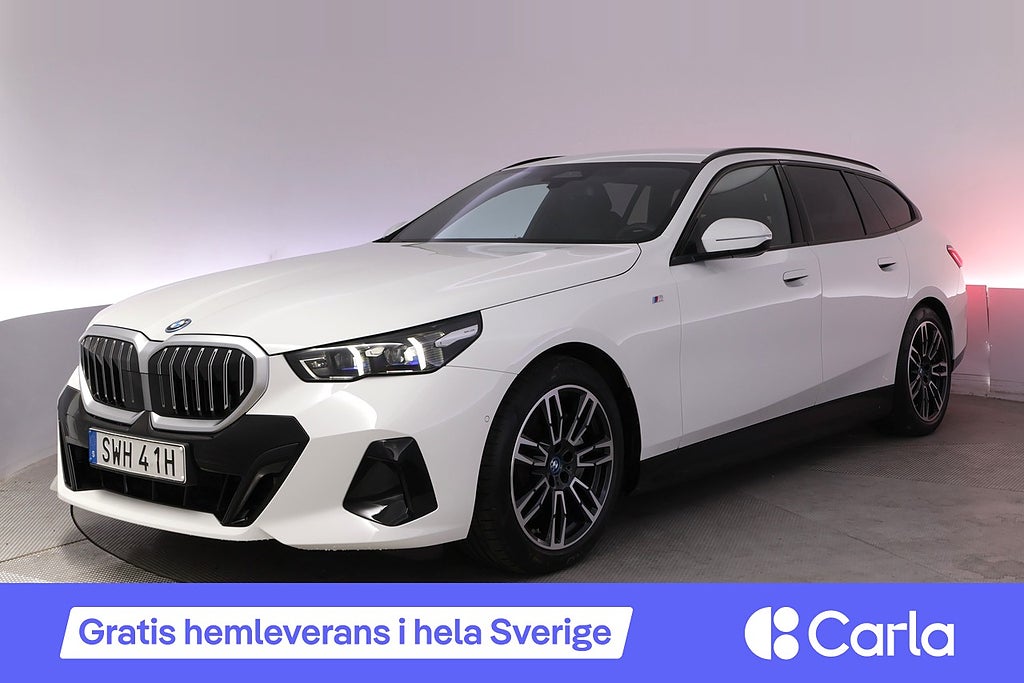 BMW i5 eDrive40 Touring M Sport Drag BSM Kamera DA V-hjul