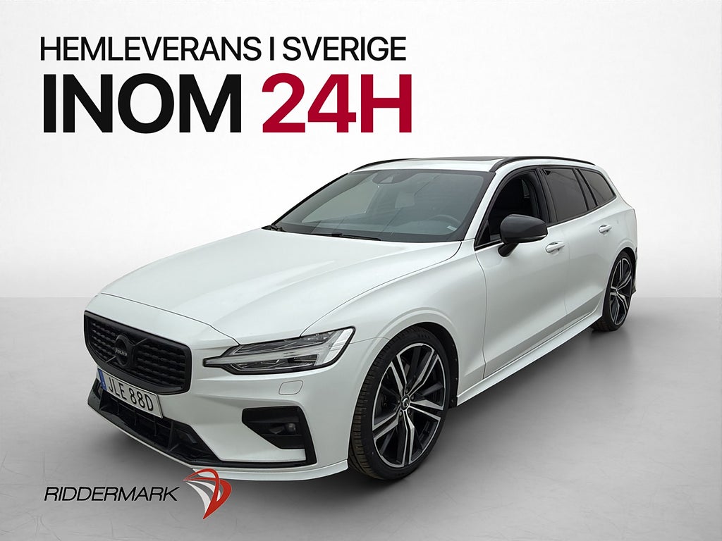 Volvo V60 T5 250hk R-Design Pano Värmare Skinn Kamera Drag