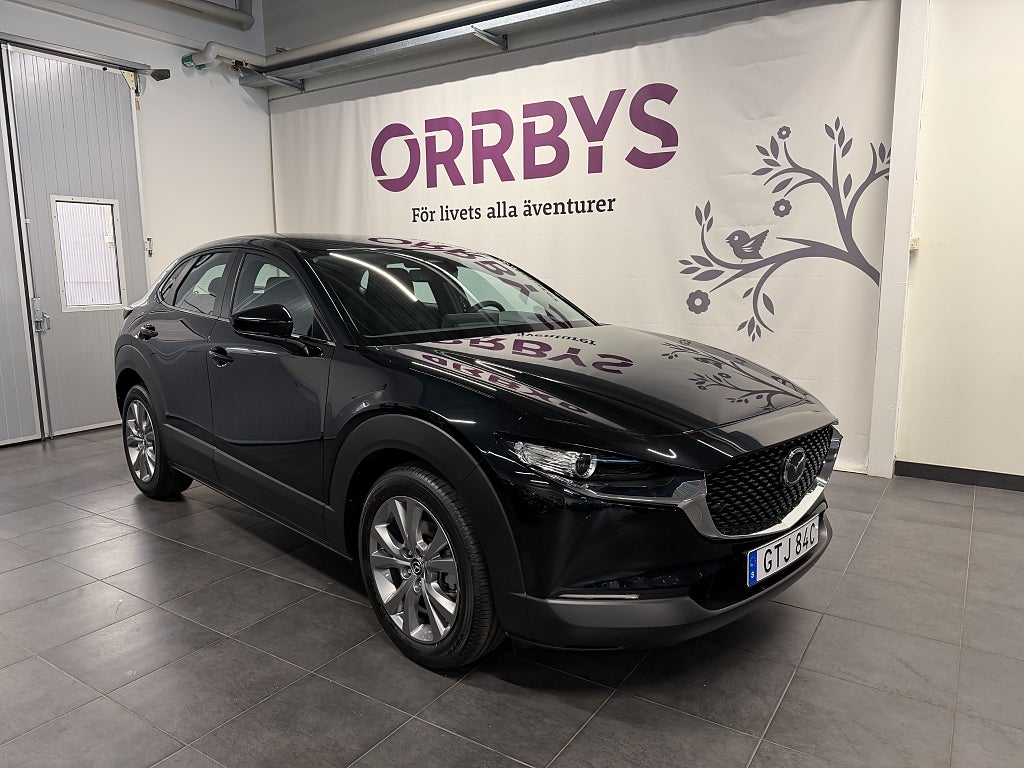 Mazda CX-30 2.5 e-SKYACTIV-G M Hybrid Centre Line, Rattvärme, Nav