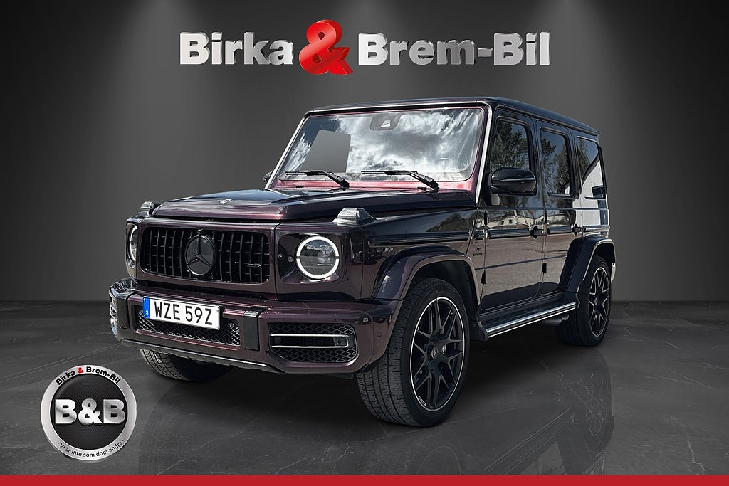 Mercedes-Benz G63 G 63 AMG 585hk panorama, dragkrok värmare 585hk