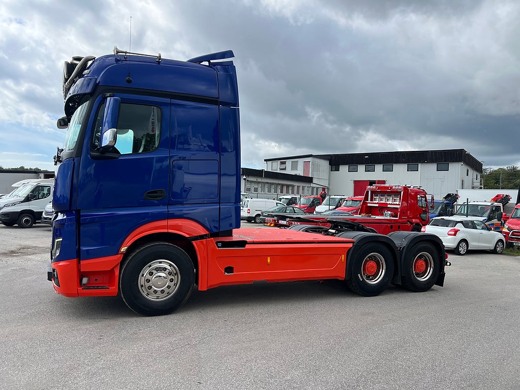 Mercedes-Benz Actros 3353 LS 6x4 Dragbil, Hydraulik, Euro 6