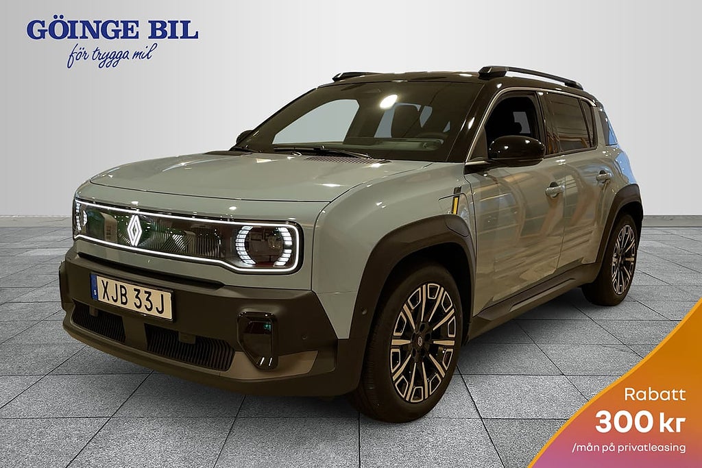 Renault 4 E-Tech R4 iconic 52kWh Google/ Rattvärme/ Kamera/ HarmanKard...