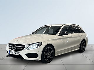 Mercedes-Benz C 220 T d 4MATIC 9G AMG S&V-hjul/Skinn/Psens/Burmester