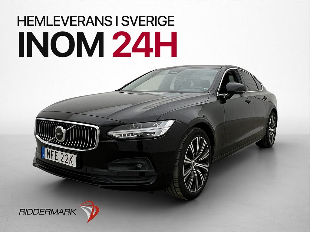 Volvo S90 B4 Core Värmare Kamera Navi CarPlay Dragkrok