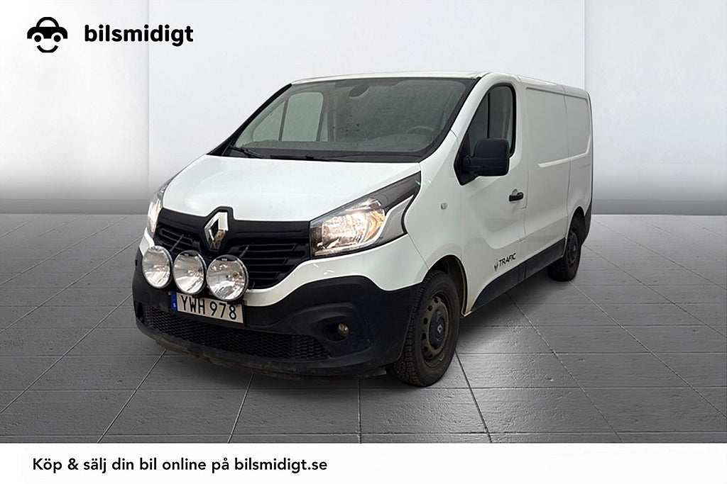Renault trafic Skåpbil 2.9t 1.6 dCi Drag Inredd 3sits Värmare MOMS