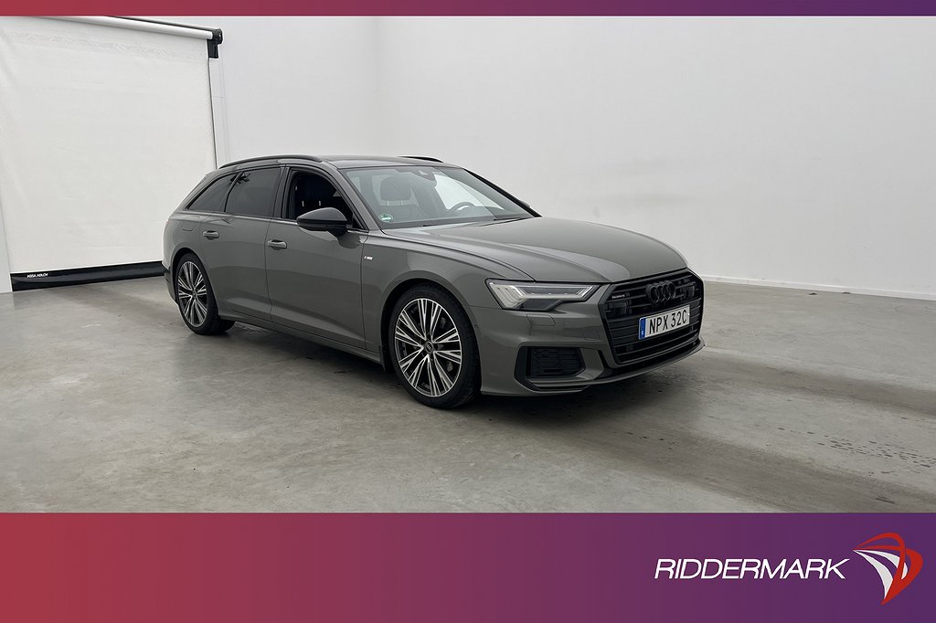 Audi A6 40 TDI Q S-Line Cockpit Pano B&O Värm HD-Matrix MOMS