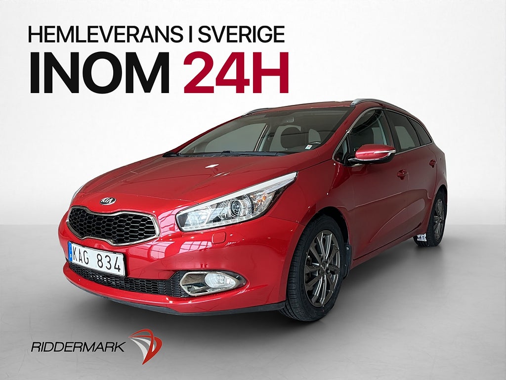 Kia Ceed 1.6 GDI 0.64l/mil Isofix Billigt ägande Nyservad