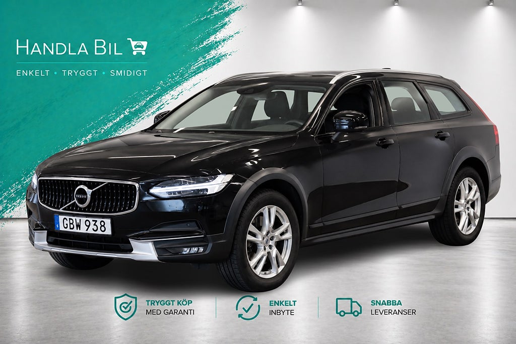 Volvo V90 Cross Country D4 AWD D-Värm Drag VOC Kamera SoV 2645kr/mån