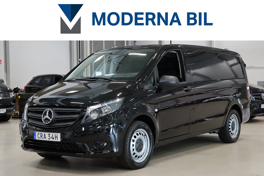 Mercedes-Benz eVito 112 3.2T EURO 7 L2 KAMERA INREDNING MOMS