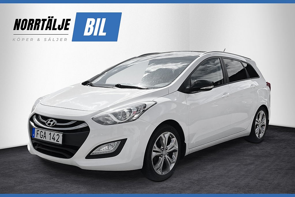 Hyundai i30 Kombi 1.6 110 HK CRDi PANO DRAG PDC M&K NYSERV 