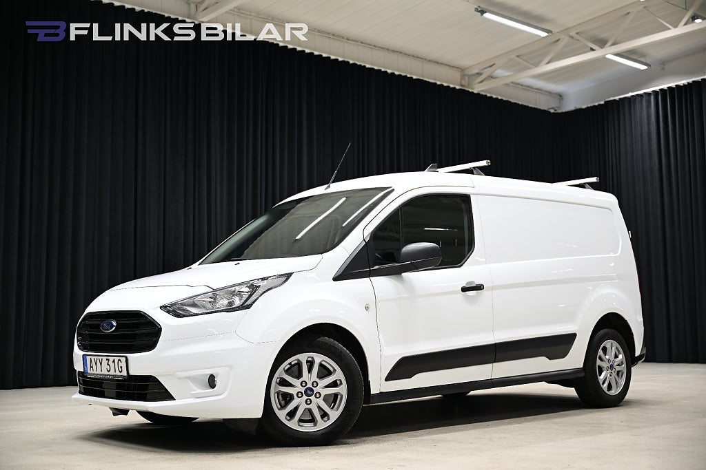 Ford transit Connect 100HK L2|Automat|Drag|Dieselvärmare|Lågmil|Moms
