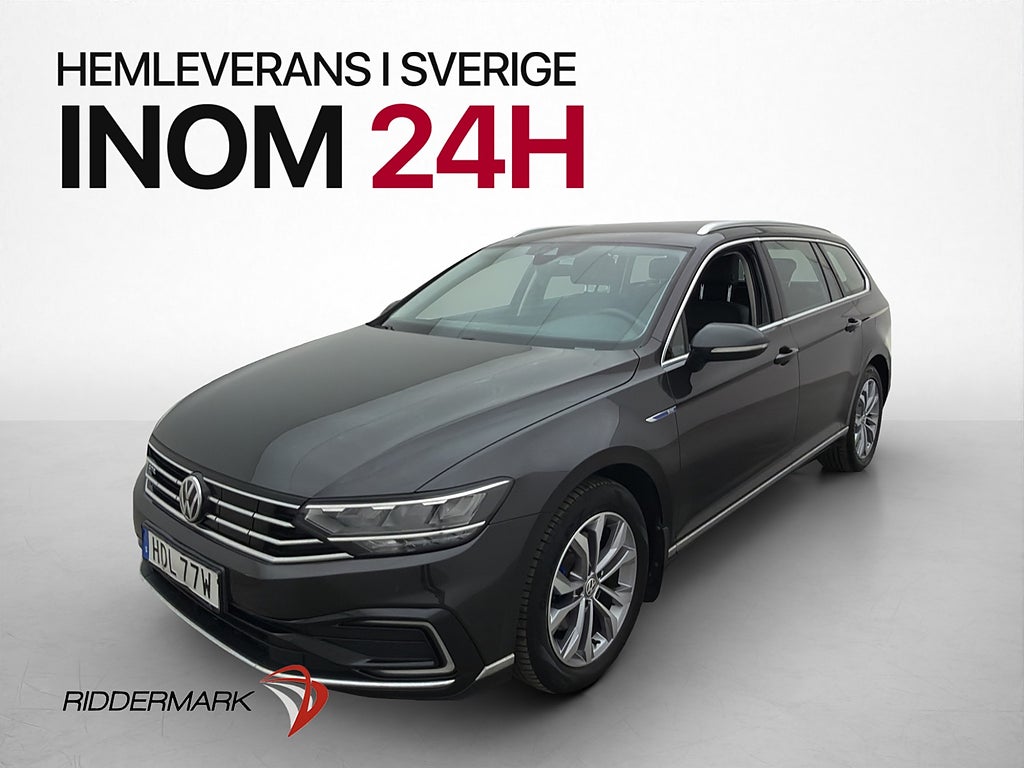Volkswagen Passat GTE 1.4 TSI 218hk P-Värm Kamera Navi Drag
