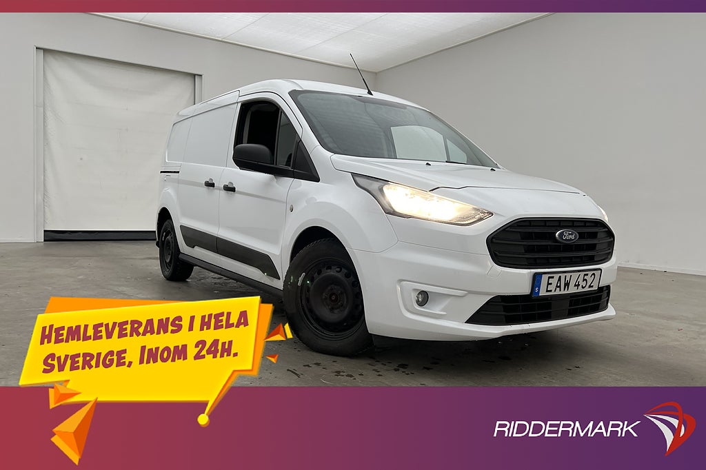 Ford Transit Connect Värmare Drag 3-Sits Farthållare