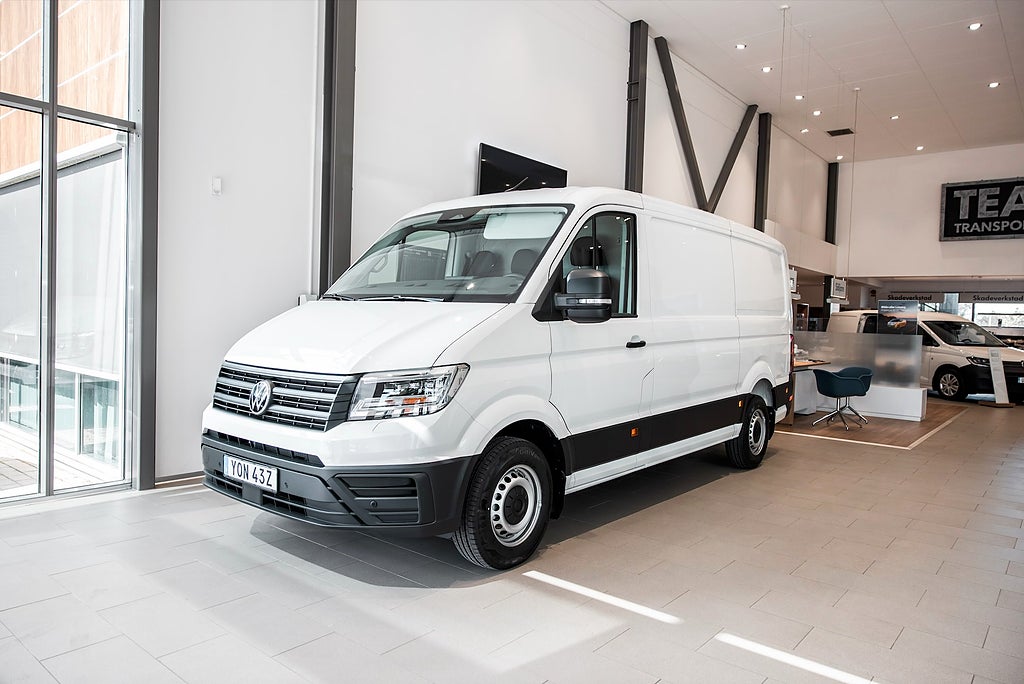 Volkswagen crafter Skåp L3 2.0 TDI 140hk Drag Värmare Kamera *Lev klar* 2026