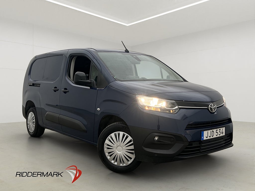 Toyota proace-city 1.5D L2 Drag CarPlay Värmare 2xDörr MOMS