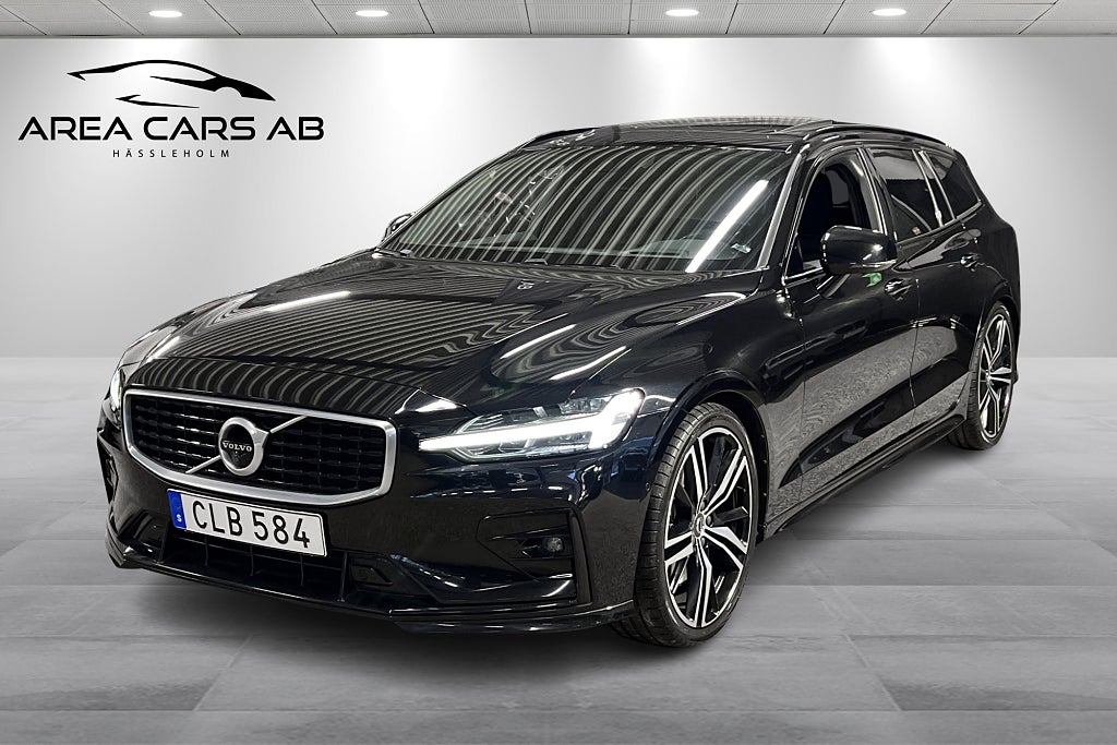 Volvo V60 T6 AWD 310hk R-Design/Pano/Drag/360Kam