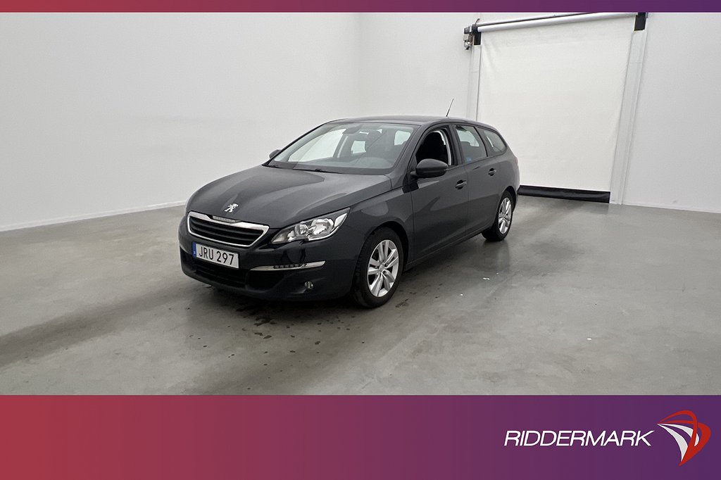 Peugeot 308 SW 1.6 BlueHDI 120hk Active Sensorer Farthållare