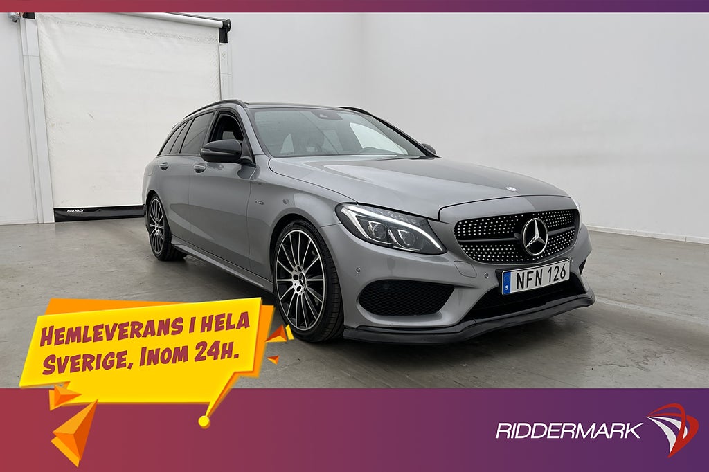 Mercedes-Benz C 450 T 4M 367hk AMG Panorama Burmester Kamera