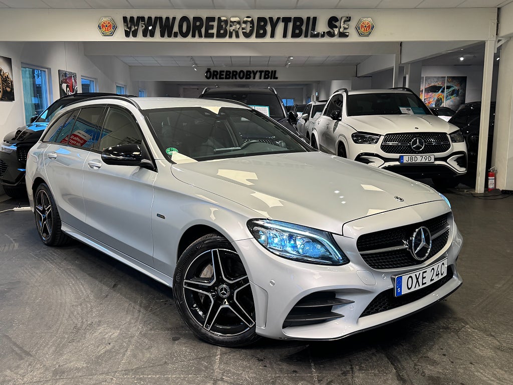 Mercedes-Benz C 300 T e AMG Night Edition Drag Gps Värmare