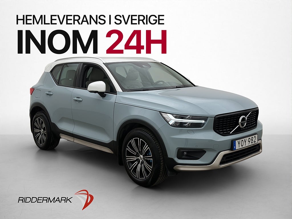 Volvo XC40 D3 Momentum VOC Värmare H/K 360° Navi Skinn BLIS